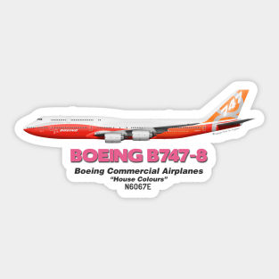 Boeing B747-8 - Boeing "House Colours" Sticker